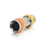 C2G 60069 Rapidrun PC (Yellow) Runner To Multi-Format (Orange) 15-Pin Din Adapter