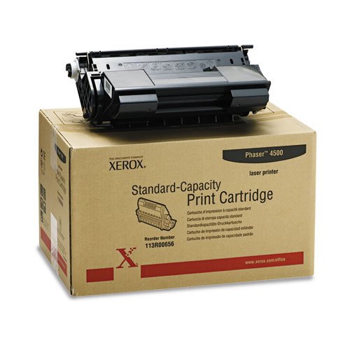 Xerox 113R00656 Black Toner Cartridge -Black -Laser -10000 Page -1 Each