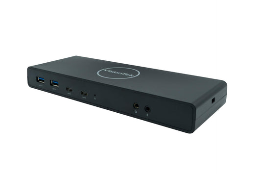 VT4500 Dual 4K with Power Delivery (901250) | Dual DP, Dual HDMI, Type C, USB 3.0 | Pd of Up to 60Watts, Dual 4K Displays (Resolutions Up to 4096 X 2160 at 60 Hz) | Audio-Out, MIC-in