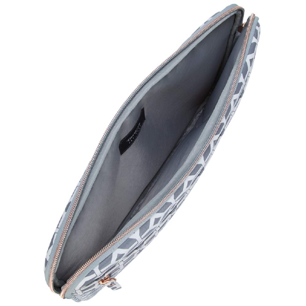 Targus Arts Edition 14-Inch Laptop Sleeve - Geometric, Gray/White (TSS99804GL)