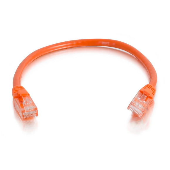 C2G 00460 Cat5e Cable - Snagless Unshielded Ethernet Network Patch Cable, Orange (150 Feet, 45.72 Meters)