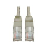 Tripp Lite N002-014-GY 14 Feet 350MHz Cat-5e Molded Patch Cable (Gray)