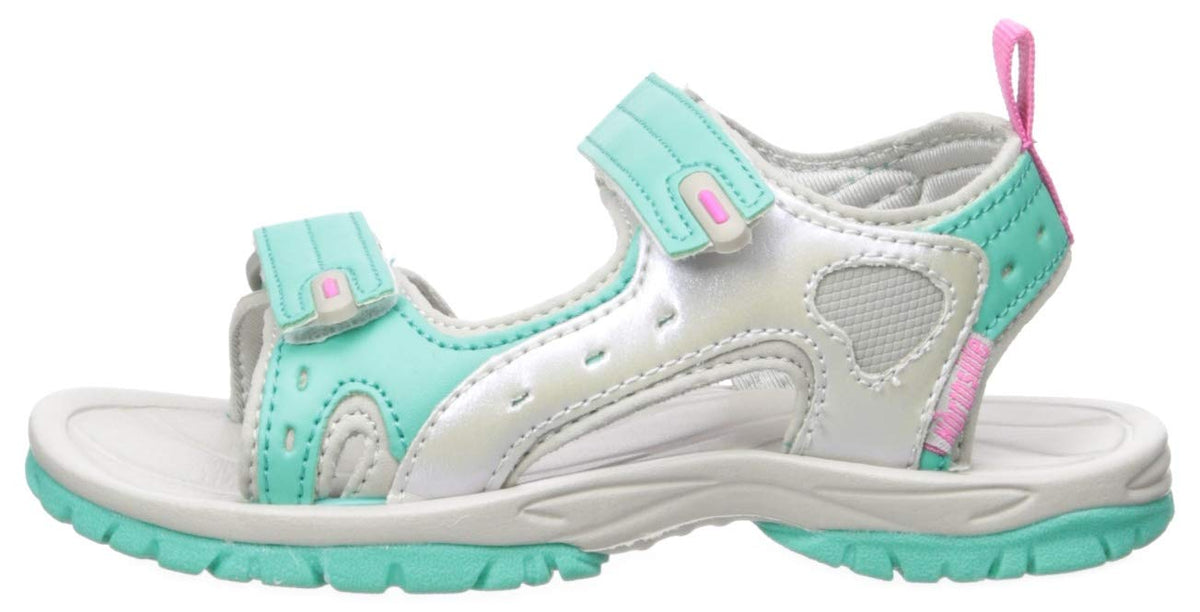 Northside Girls' Riverside II Sandal, Mint, 12 M US Toddler