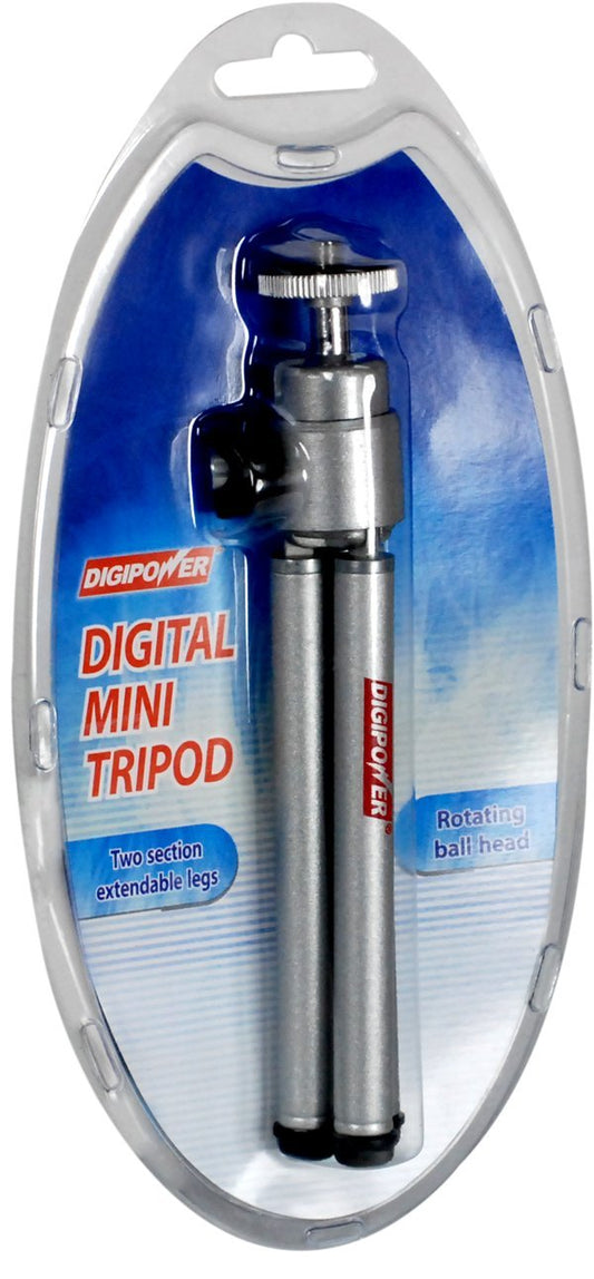 Digipower TP-S032 Compact tripod with two section extended legs and ball head to catch any angle