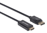 1080p DisplayPort to HDMI Cable (3-Foot)