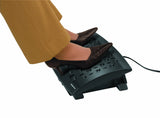 Fellowes 8040901 Climate Control Footrest, Black