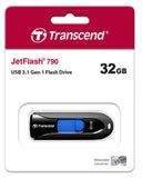 Transcend JetFlash 790 32 GB USB 3.1 Flash Drive (TS32GJF790K)