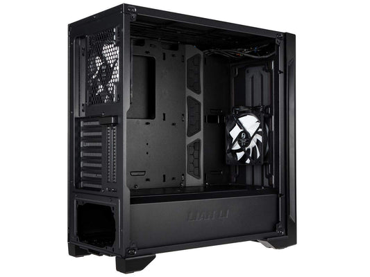 Lian Li LANCOOL ONE Digital SECC/Tempered Glass Gaming Computer Case with Front Panel Addressable RGB LED Black