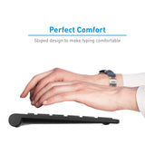 Macally 2.4G Wireless Numeric Keypad Keyboard for Laptop, Apple Mac iMac MacBook Pro/Air, Windows PC, or Desktop Computer with USB Receiver 22 Key Slim Number Pad Numerical Numpad - Black