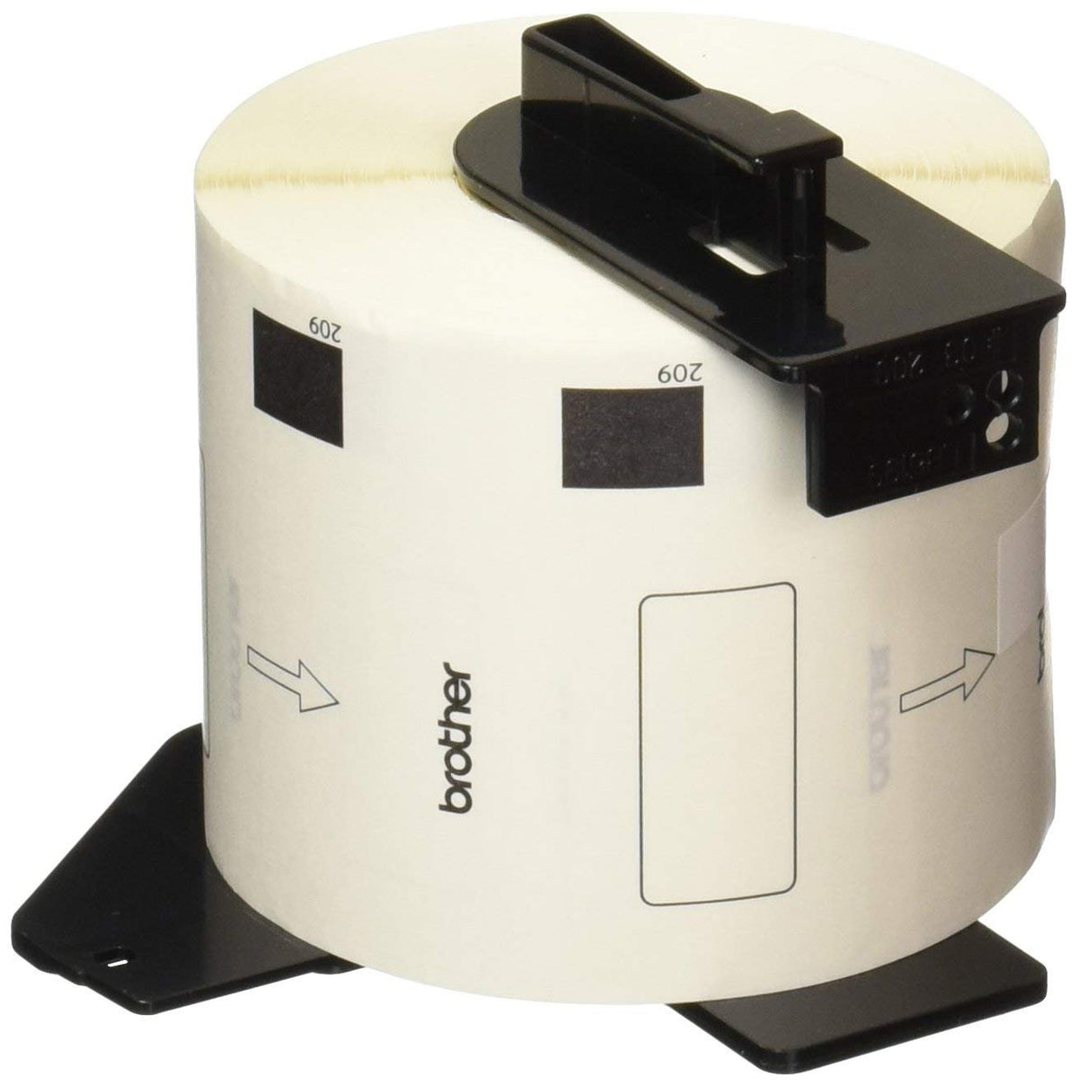 Brother Genuine DK-1209 Small Address Paper Label Roll, Die-Cut Paper Labels, Engineered for Excellence,  800 Labels Per Roll