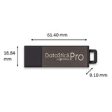 Centon MP Valuepack USB 2.0 Datastick Pro (Grey), 2GB, 25Pack