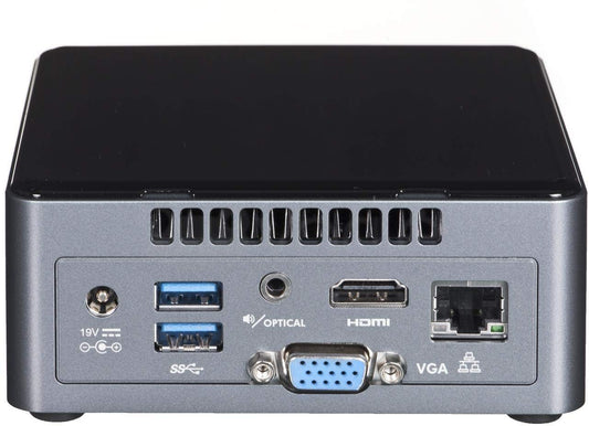 Intel NUC 6 Essential Mini PC - Celeron, 2GB RAM, 32GB eMMC, Windows 10