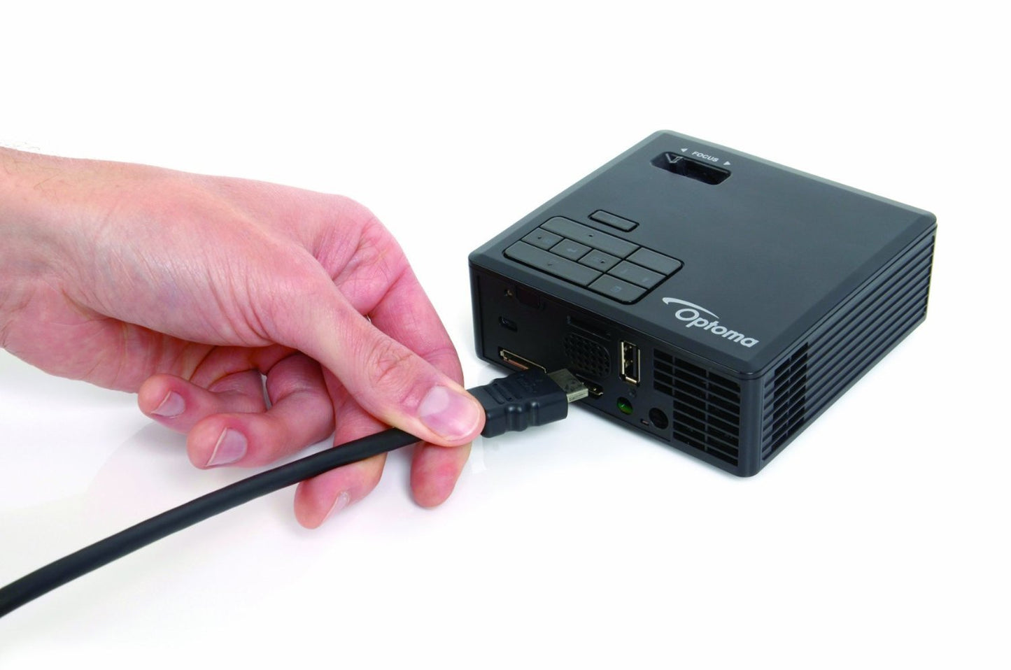 Optoma ML550 WXGA 500 Lumen 3D Ready Portable DLP LED Projector with HDMI