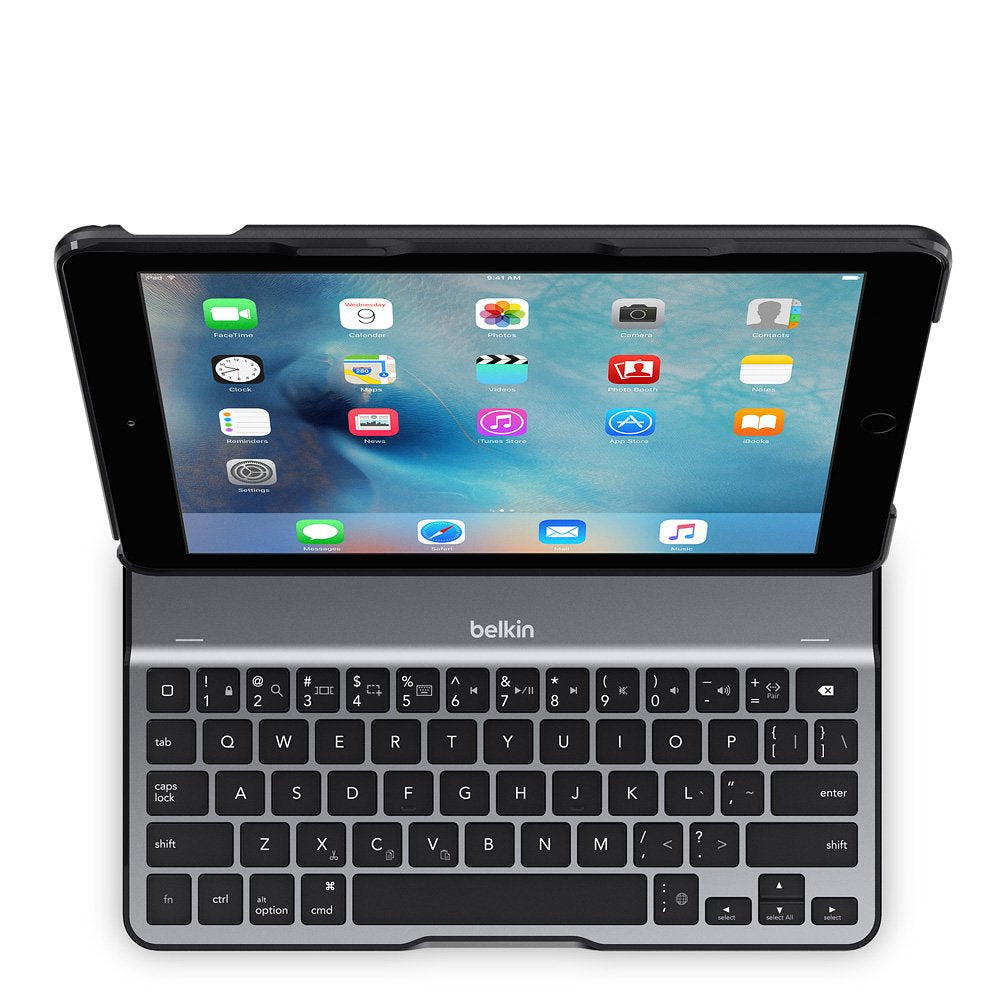 Belkin F5L192ttBLK Ultimate Lite Keyboard Case for 9.7-Inch iPad Pro and iPad Air 2, Black