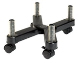 3M Adjustable Computer Tower Stand, Rolling Casters, Holds Up to 50lbs, Width Adjustable (CS100MB)