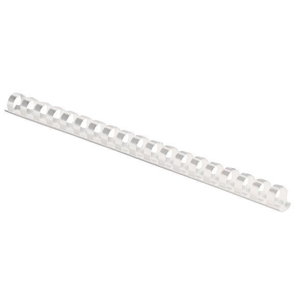 Fellowes 52372 Plastic Combs-1/2-Inch, 90 Sheets, White, 100 Pack