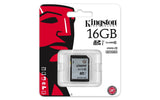 Kingston 16GB SDHC Class10 UHS-I 45MB/S Read Flash Card (SD10VG2/16GBCR)