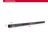 CyberPower PDU41105 Switched PDU, 200-240V/30A, 24 Outlets, 0U Rackmount