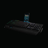Refurbished Logitech G910 Orion Spark RGB Mechanical Gaming Keyboard - 9 Programmable Buttons, Dedicated Media Controls