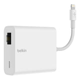 Belkin Ethernet + Power Adapter with Lightning Connector - B2B165bt