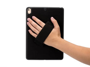 Griffin iPad 9.7 Handstrap Case, Airstrap 360, Rotating Case, 3 ft Drop Protection, Black