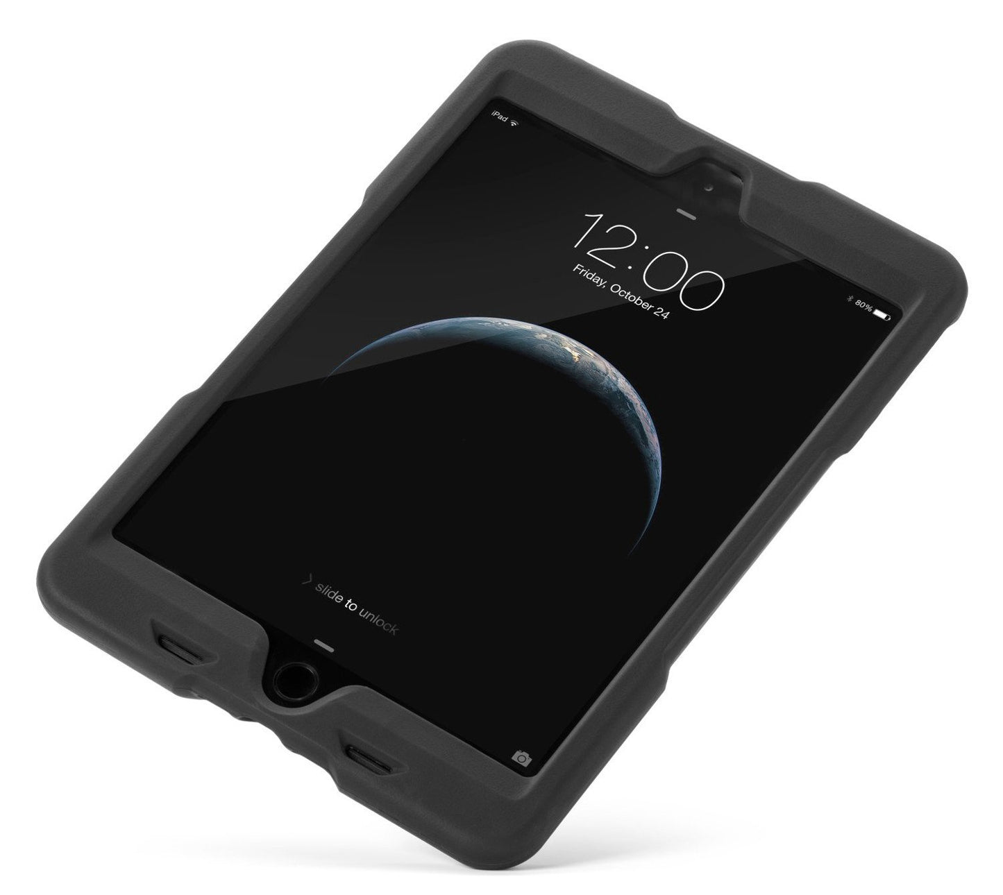 Kensington BlackBelt 1st Degree Rugged Protective Case for iPad Air 2, Black (K97365WW)