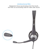 Cyber Acoustics Stereo Headset and Boom Mic with PC Y-Adapter (AC-204)