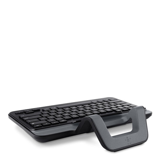 Belkin Apple MFi Certified Wired Tablet Keyboard with Stand and Lightning Connector for iPad Pro, iPad 4th Gen, iPad Air (All Versions), iPad mini (All Versions), Designed for School and Classroom