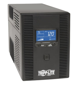Tripp Lite 1500VA 900-Watt UPS Back Up Smart Tower LCD AVR 120-Volt USB Coax RJ45, Black (SMART1500LCDT)