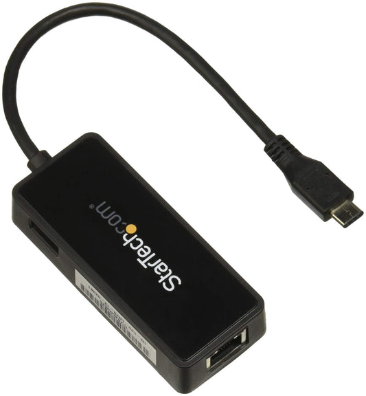 StarTech.com USB-C to Ethernet Gigabit Adapter - Thunderbolt 3 Compatible - USB Type C Network Adapter - USB C Ethernet Adapter (US1GC301AU)