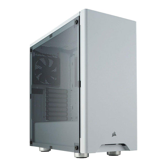 Corsair Carbide 275R Mid-Tower Gaming Case, Window Side Panel- White