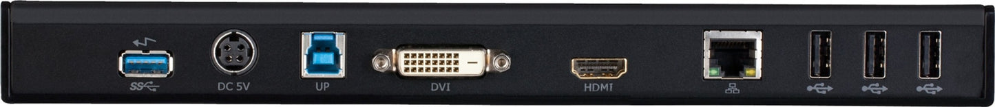 Targus USB 3 Docking Station with HD Video, Black (ACP70USZ)