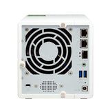 QNAP TS-332X (4GB RAM Version) 3-Bay 64-bit NAS with Built-in 10G Network. Quad Core 1.7GHz, 4GB RAM, 1 X 10Gbe(Sfp+), 2 X 1GbE, 3 X 3.5/2.5" Drive Slots, 3 X M.2 SATA 2280 Slots, RAID 0/1/5