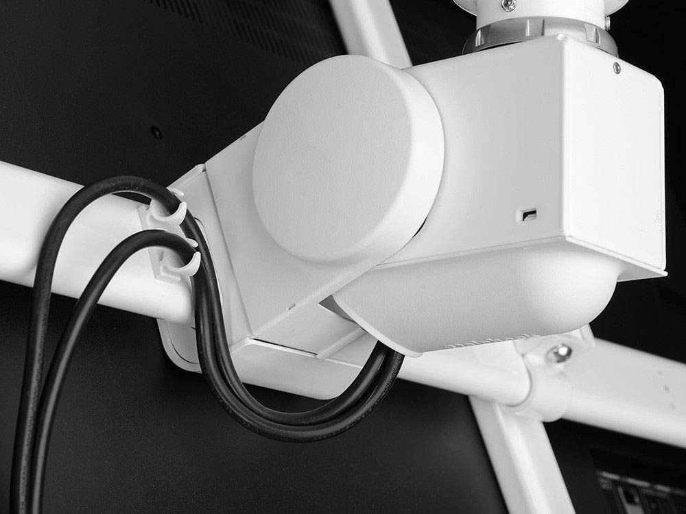 ATDEC TH-3070-CTSW Telehook 3070 Ceiling Tilt Short 21.5-35.5 Inches, White