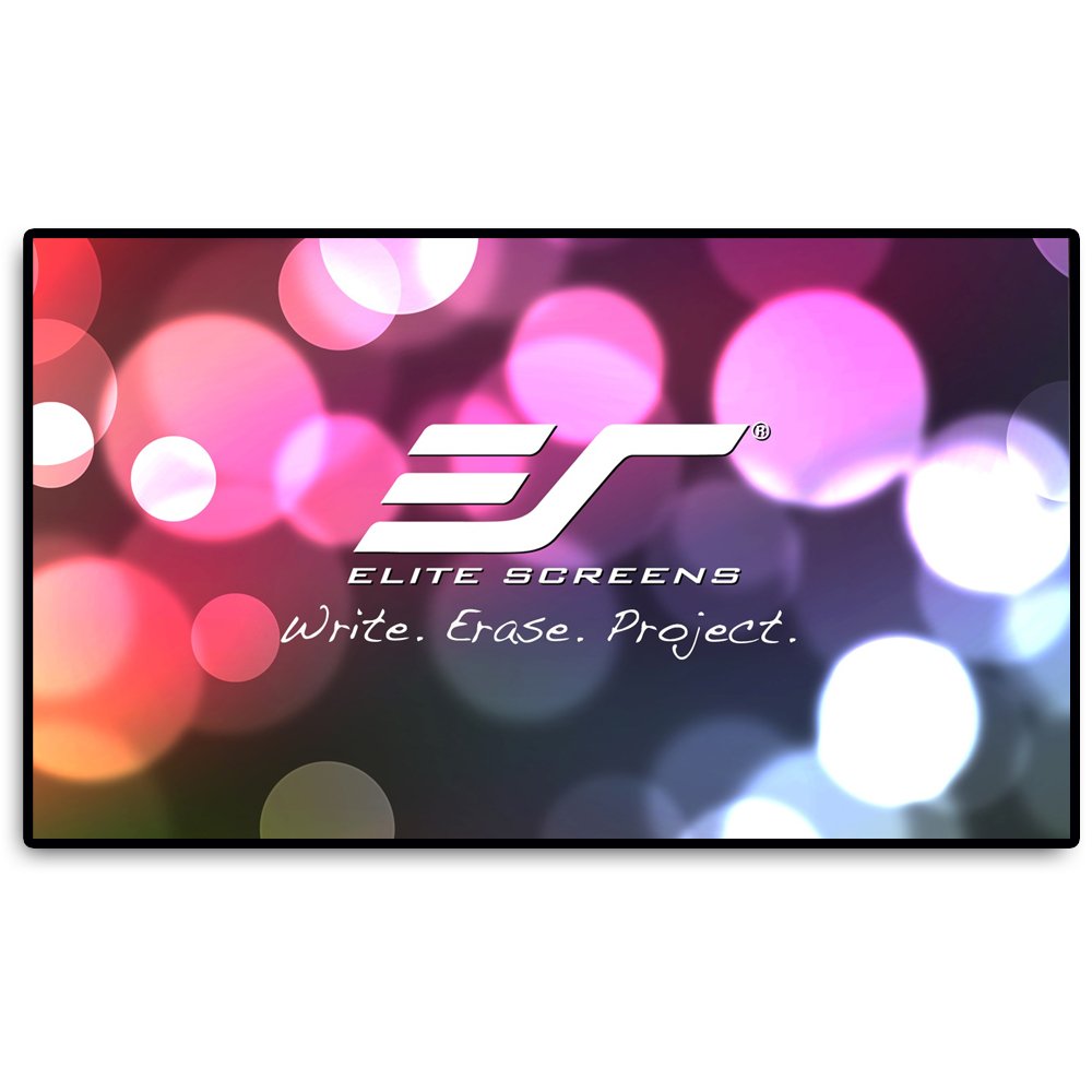 Elite Screens Insta-DE2a Series, 85-inch 1:1, Self-Adhesive Dry Erase Whiteboard Projection Screen Film, Model: IWB85SW2A