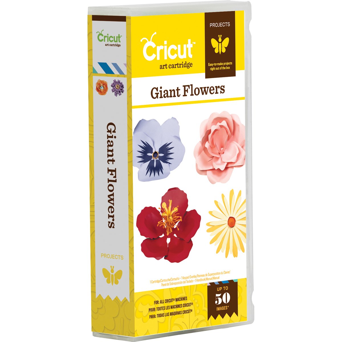 Cricut 2001194 Giant Flowers Cartridge