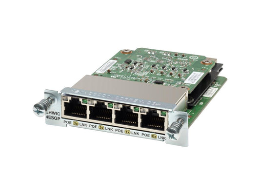 Cisco EHWIC-4ESG 4PORT 10/100/1000 Ethernet Switch Interface Card