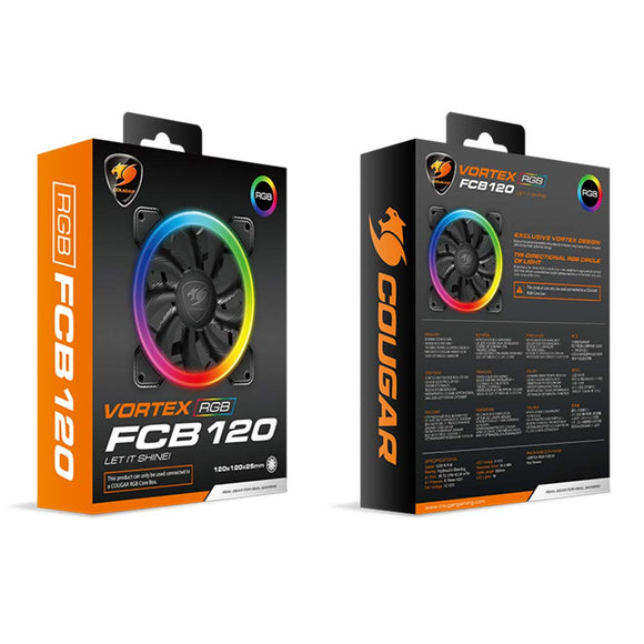 Vortex RGB FCB 120 Cooling Fan