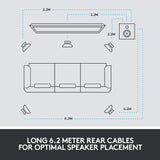Z606 5.1 Surround Sound Speaker System with Bluetooth