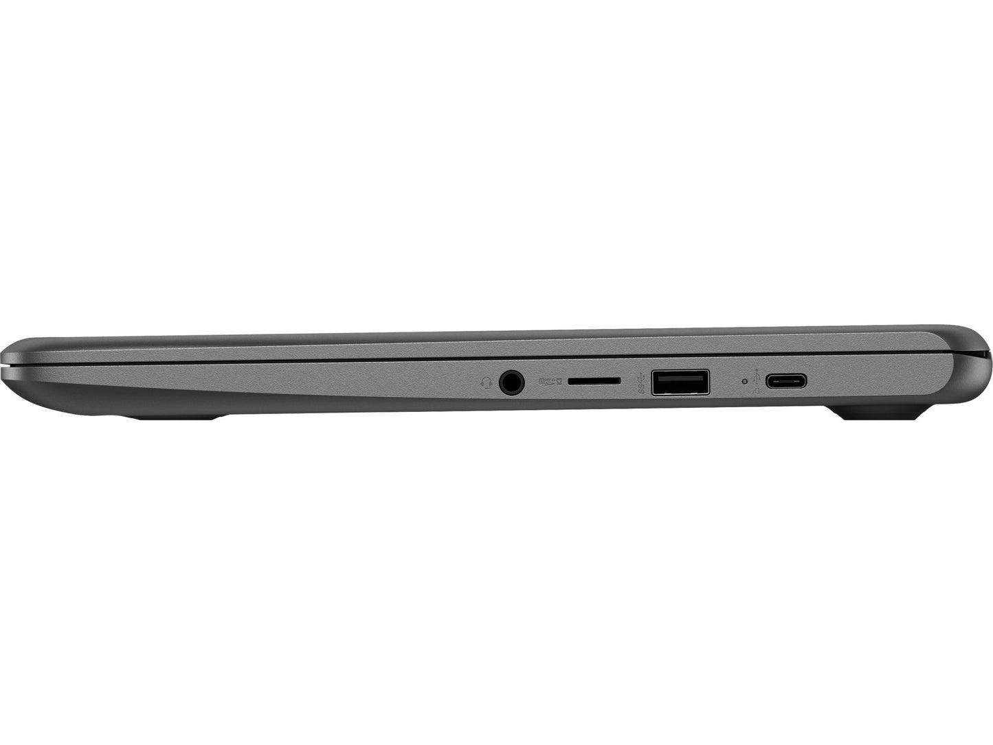 HP 3NU63UT#ABA Chromebook (Chrome OS, Intel Celeron 1.1 GHz, 14" LED-Lit Screen, Storage: 16 GB, RAM: 4 GB) Grey