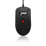 Adesso 3-Button Desktop Optical Scroll USB Mouse with 1000 DPI Resolution (HC-3003US)