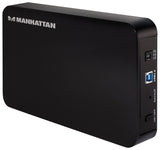 Manhattan SuperSpeed USB 3.5-Inch SATA Drive Enclosure (130295)
