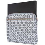 Targus Arts Edition 14-Inch Laptop Sleeve - Geometric, Gray/White (TSS99804GL)