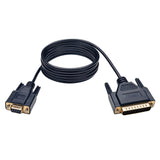 Tripp Lite P456-006 6 Feet Null Modem Gold Cable DB9F/25M