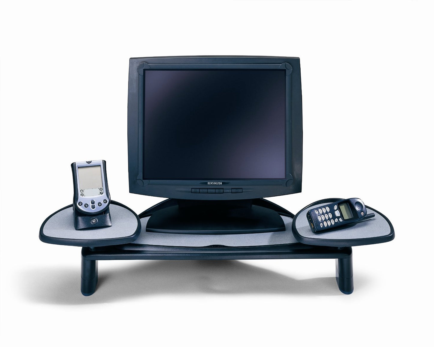 Kensington Flat Panel Monitor Stand -35 lb -21" Flat Panel Display -Black -Desktop