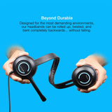 Cyber Acoustics USB Stereo Headset with Headphones and Noise Cancelling Microphone for PCs and Other USB Devices (AC-5008)\