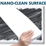 Quartet Whiteboard/Dry Erase Board, Magnetic, 3-Feetx2-Feet, Fusion Nano-Clean, Silver Aluminum Frame (NA3624F)