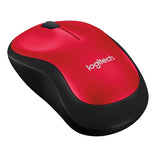 Logitech M185 Wireless Optical Mouse 2.4 GHz, Red (910-003635)