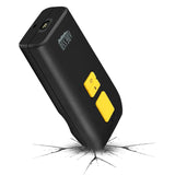 NuScan 3500TB - Portable Commercial 2D Wireless Barcode Scanner with Detachable Magnetic Cable, Antimicrobial, CCD Sensor, with Bluetooth for POS, Smartphones, and Tablets