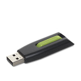 Verbatim 99127 32GB Store 'n' Go V3 USB 3.0 Flash Drive, 2 Pack Blue, Green